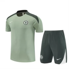 Chelsea Trainingstrikot + Shorts 2025-26 Grün