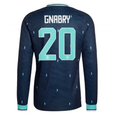 Deutschland Gnabry 20 Auswärtstrikot WM 2026 Langarm