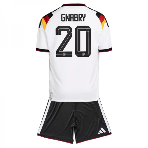 Deutschland Gnabry 20 Heim Trikot Set Kinder WM 2026 Deutschland Gnabry 20 Heim Trikot Set Kinder WM 2026