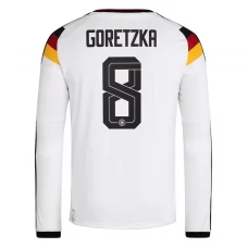 Deutschland Goretzka 8 Heimtrikot WM 2026 Langarm