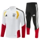 Deutschland Trainingsanzug 2026-27 - 1-4 Zip Weiß