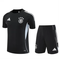 Deutschland Trainingstrikot + Shorts 2025-26 Schwarz Deutschland Trainingstrikot + Shorts 2025-26 Schwarz