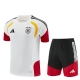 Deutschland Trainingstrikot + Shorts 2026-27 Weiß