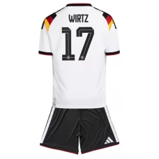 Deutschland Wirtz 17 Heim Trikotsatz Kinder WM 2026