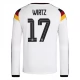 Deutschland Wirtz 17 Heimtrikot WM 2026 Langarm