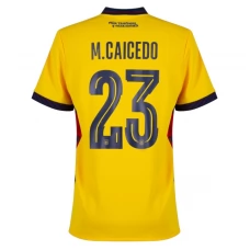 Ecuador M.Caicedo 23 Heimtrikot WM 2026