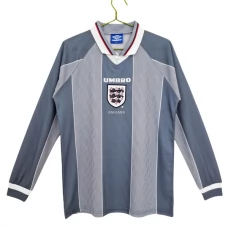 England Retro Auswärtstrikot 1996 Langarm England Retro Auswärtstrikot 1996 Langarm