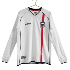 England Retro Heimtrikot 2002 Langarm England Retro Heimtrikot 2002 Langarm