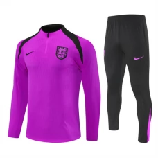 England Trainingsanzug 2025-26 - 1-4 Zip Lila England Trainingsanzug 2025-26 - 1-4 Zip Lila
