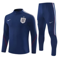 England Trainingsanzug 2026-27 - 1-4 Zip Blau England Trainingsanzug 2026-27 - 1-4 Zip Blau