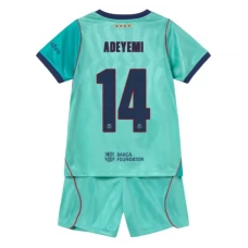 FC Barcelona Adeyemi 14 Ausweich Trikot Set Kinder 2026-27 FC Barcelona Adeyemi 14 Ausweich Trikot Set Kinder 2026-27