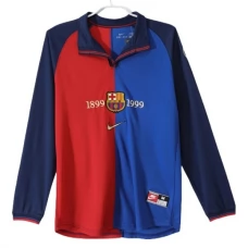 FC Barcelona Centenary Retro Heimtrikot 1999-00 Langarm