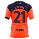 FC Barcelona F.De Jong 21 Ausweichtrikot 2025-26