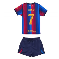 FC Barcelona Fermín 7 Heim Trikot Set Kinder 2026-27 FC Barcelona Fermín 7 Heim Trikot Set Kinder 2026-27