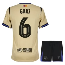 FC Barcelona Gavi 6 Auswärts Trikot Set Kinder 2025-26 FC Barcelona Gavi 6 Auswärts Trikot Set Kinder 2025-26