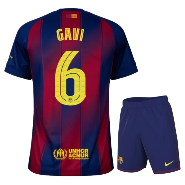 FC Barcelona Gavi 6 Heim Trikot Set Kinder 2025-26 FC Barcelona Gavi 6 Heim Trikot Set Kinder 2025-26