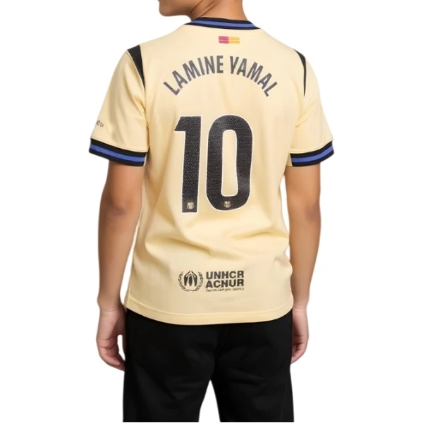 FC Barcelona Lamine Yamal 10 Auswärts Trikot Set Kinder 2025-26 FC Barcelona Lamine Yamal 10 Auswärts Trikot Set Kinder 2025-26