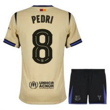 FC Barcelona Pedri 8 Auswärts Trikot Set Kinder 2025-26 FC Barcelona Pedri 8 Auswärts Trikot Set Kinder 2025-26