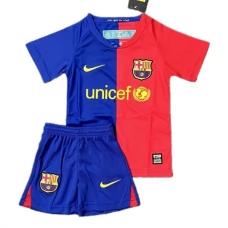 FC Barcelona Retro Heim Trikot Set Kinder 2008-09 FC Barcelona Retro Heim Trikot Set Kinder 2008-09