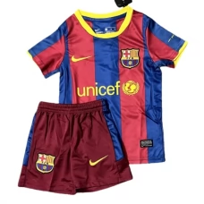 FC Barcelona Retro Heim Trikot Set Kinder 2010-11 FC Barcelona Retro Heim Trikot Set Kinder 2010-11
