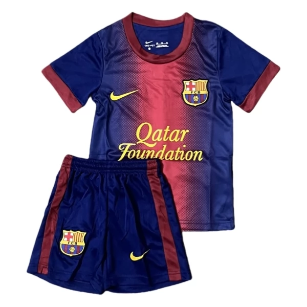 FC Barcelona Retro Heim Trikot Set Kinder 2012-13 FC Barcelona Retro Heim Trikot Set Kinder 2012-13