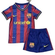 FC Barcelona Retro Heim Trikotsatz Kinder 2009-10