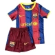 FC Barcelona Retro Heim Trikotsatz Kinder 2010-11