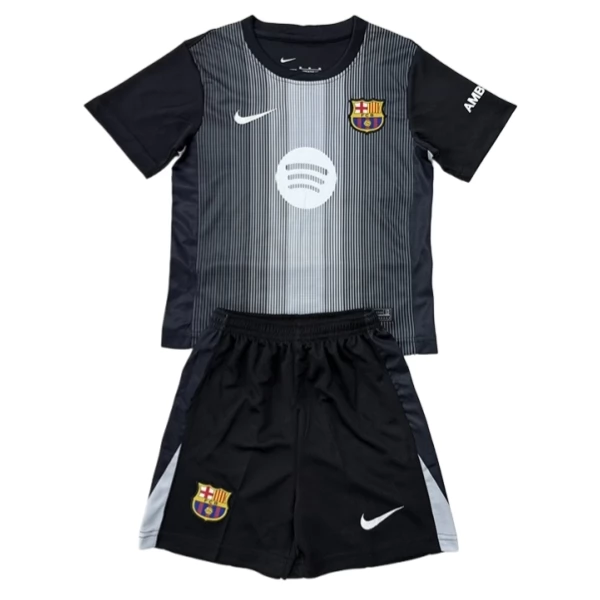 FC Barcelona Torwart Ausweich Trikot Set Kinder 2025-26 FC Barcelona Torwart Ausweich Trikot Set Kinder 2025-26