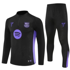 FC Barcelona Trainingsanzug 2025-26 - 1-4 Zip Schwarz FC Barcelona Trainingsanzug 2025-26 - 1-4 Zip Schwarz