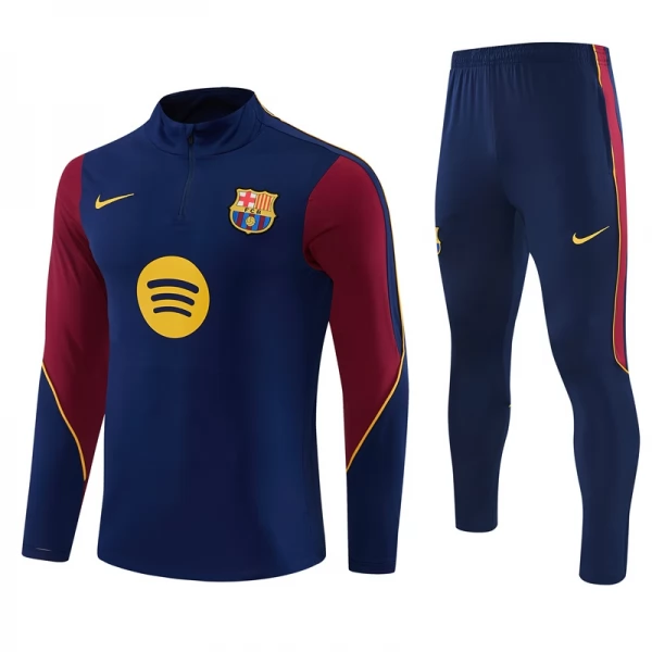 FC Barcelona Trainingsanzug 2026-27 - 1-4 Zip Blau FC Barcelona Trainingsanzug 2026-27 - 1-4 Zip Blau