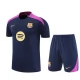 FC Barcelona Trainingstrikot + Shorts 2025-26 Marineblau