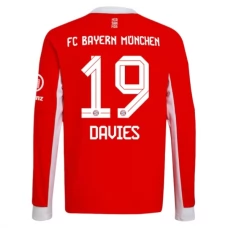 FC Bayern München Davies 19 Heimtrikot 2025-26 Langarm