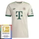 FC Bayern München Heimtrikot 2025-26 Oktoberfest Bundesliga Champions Patch