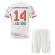 FC Bayern München Luis Díaz 14 Auswärts Trikot Set Kinder 2025-26 FC Bayern München Luis Díaz 14 Auswärts Trikot Set Kinder 2025-26