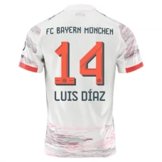 FC Bayern München Luis Díaz 14 Auswärtstrikot 2025-26