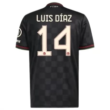 FC Bayern München Luis Díaz 14 Ausweichtrikot 2025-26