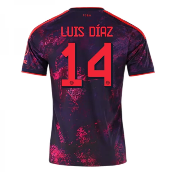 FC Bayern München Luis Díaz 14 Ausweichtrikot 2026-27 FC Bayern München Luis Díaz 14 Ausweichtrikot 2026-27