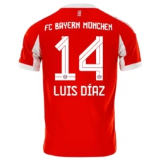 FC Bayern München Luis Díaz 14 Heimtrikot 2025-26