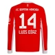 FC Bayern München Luis Díaz 14 Heimtrikot 2025-26 Langarm