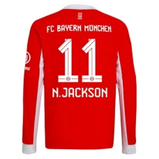 FC Bayern München N.Jackson 11 Heimtrikot 2025-26 Langarm