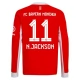 FC Bayern München N.Jackson 11 Heimtrikot 2025-26 Langarm