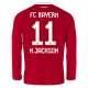 FC Bayern München N.Jackson 11 Heimtrikot 2026-27 Langarm