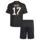 FC Bayern München Olise 17 Ausweich Trikot Set Kinder 2025-26 FC Bayern München Olise 17 Ausweich Trikot Set Kinder 2025-26