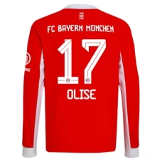 FC Bayern München Olise 17 Heimtrikot 2025-26 Langarm
