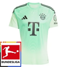 FC Bayern München Torwart Heimtrikot 2025-26 Bundesliga Patch