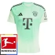 FC Bayern München Torwart Heimtrikot 2025-26 Bundesliga Patch