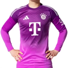 FC Bayern München Torwart Heimtrikot 2025-26 Langarm Purple