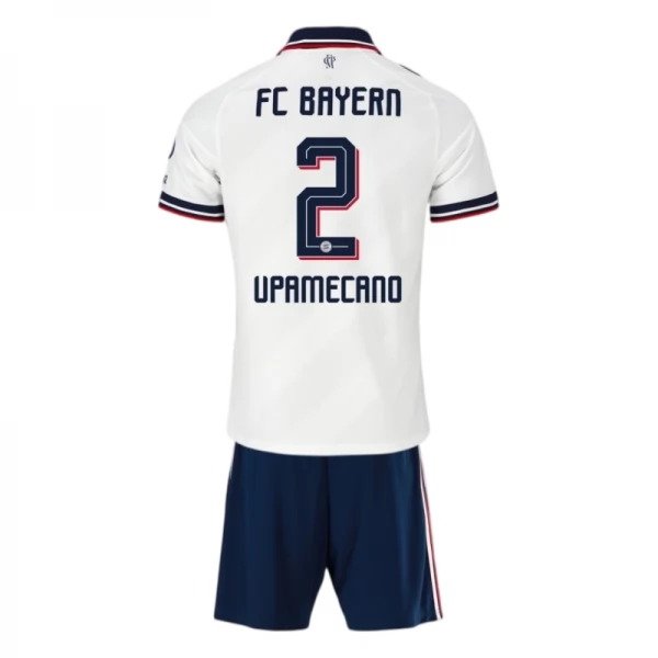 FC Bayern München Upamecano 2 Auswärts Trikot Set Kinder 2026-27 FC Bayern München Upamecano 2 Auswärts Trikot Set Kinder 2026-27