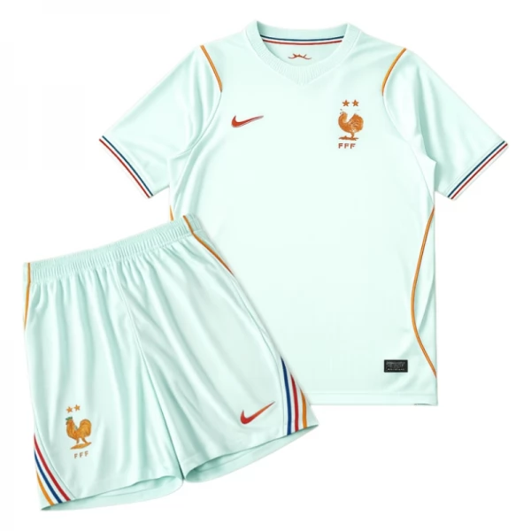 Frankreich Auswärts Trikot Set Kinder WM 2026 Frankreich Auswärts Trikot Set Kinder WM 2026