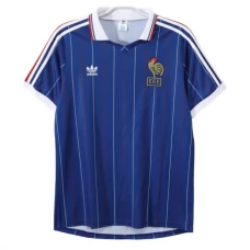 Frankreich Retro Heimtrikot 1982 Frankreich Retro Heimtrikot 1982